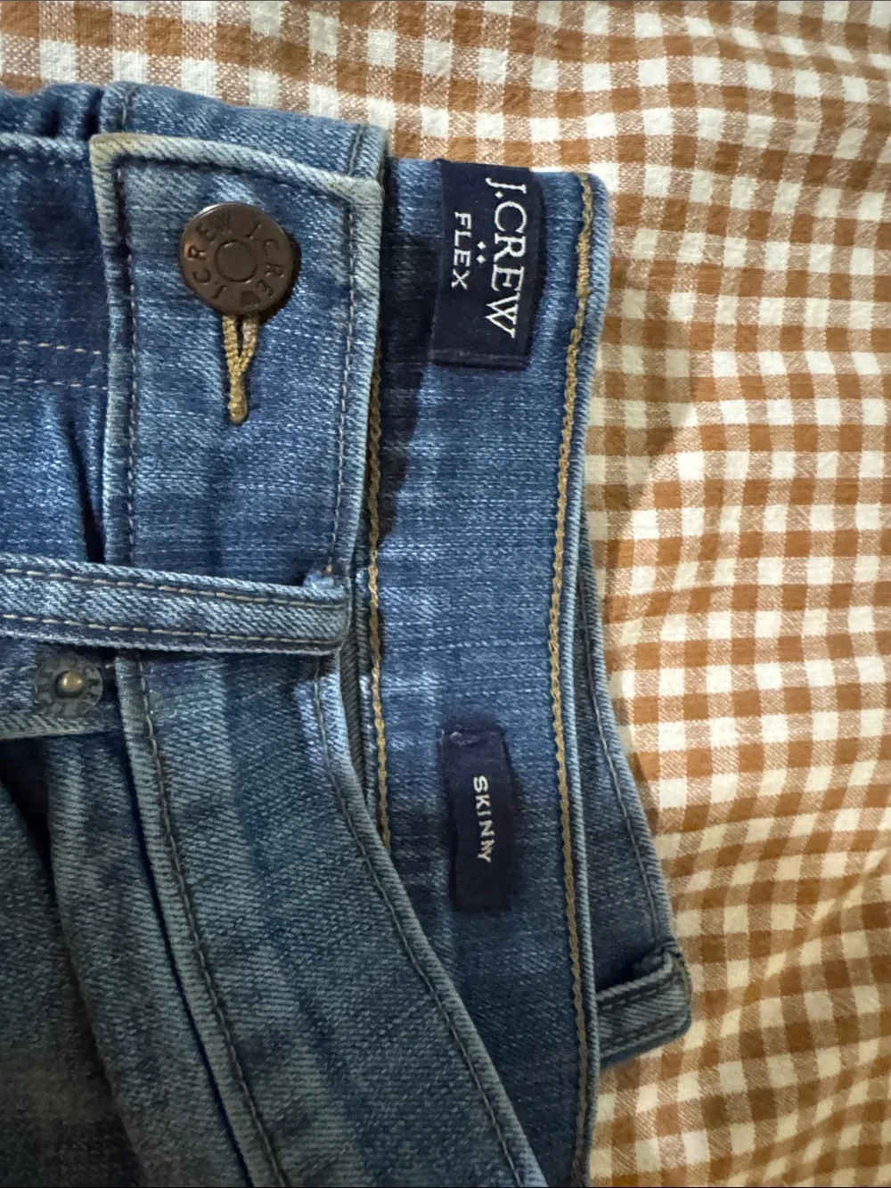 J. Crew Medium Blue Straight-Leg Jeans